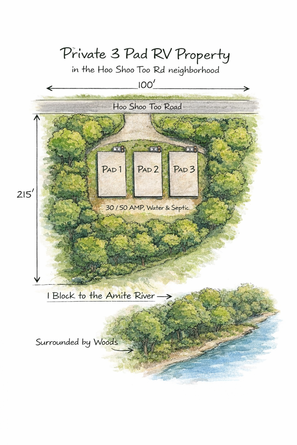 Site Plan - Woodland